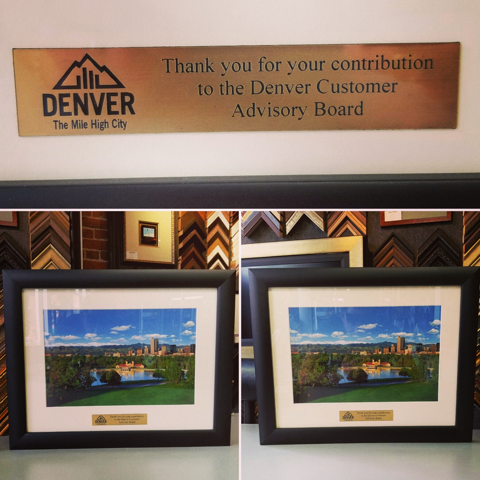 Custom Picture Framing Denver 