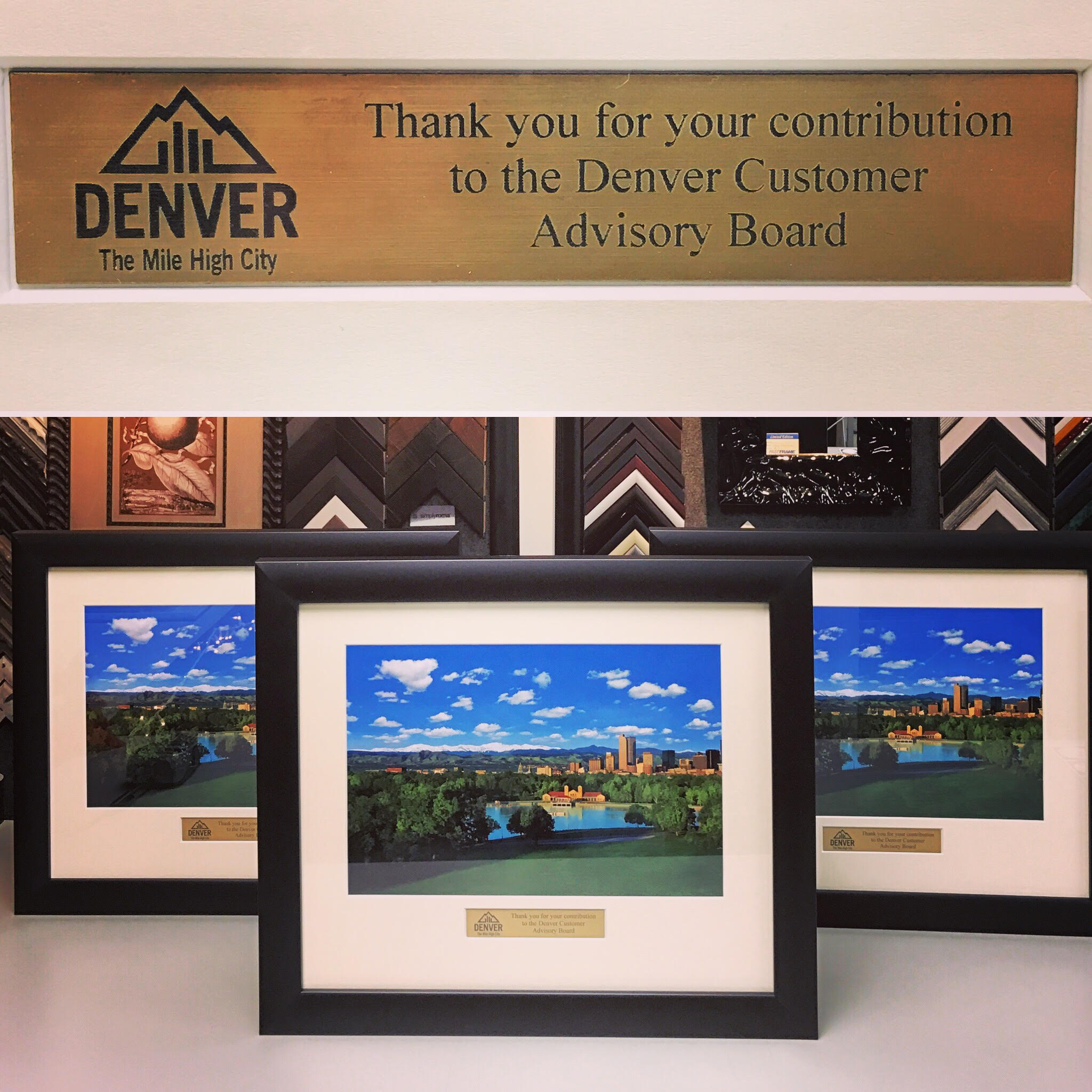 Visit Denver Custom Picture Framing 
