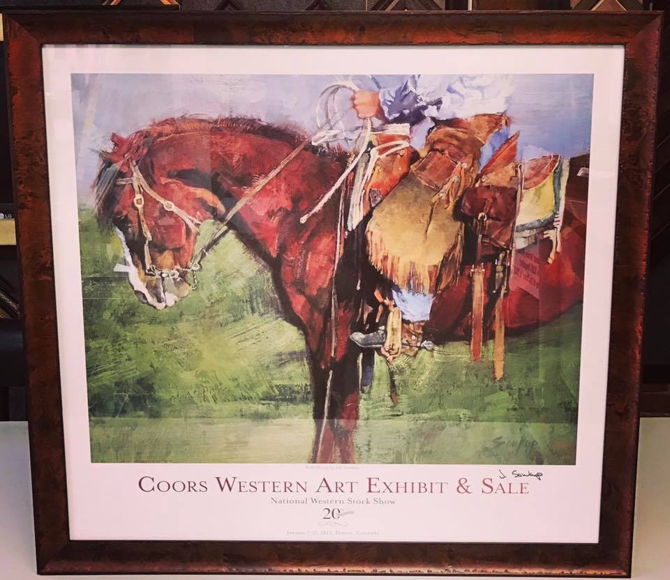 National Western Stock Show Picture Framing