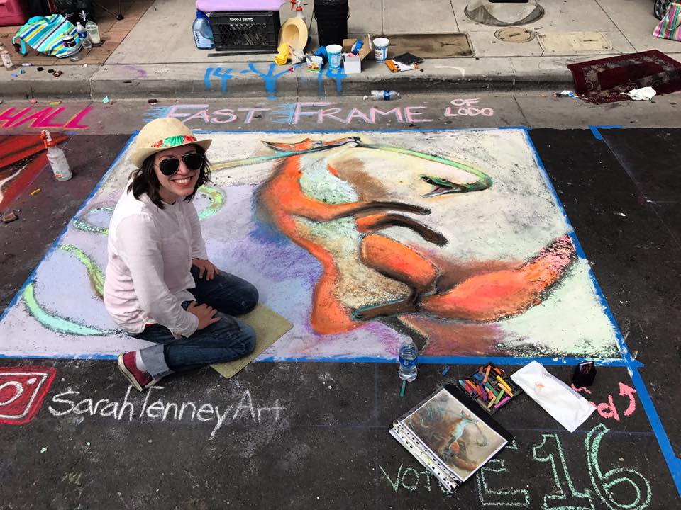 Denver Chalk Art Festival - FastFrame of LoDo