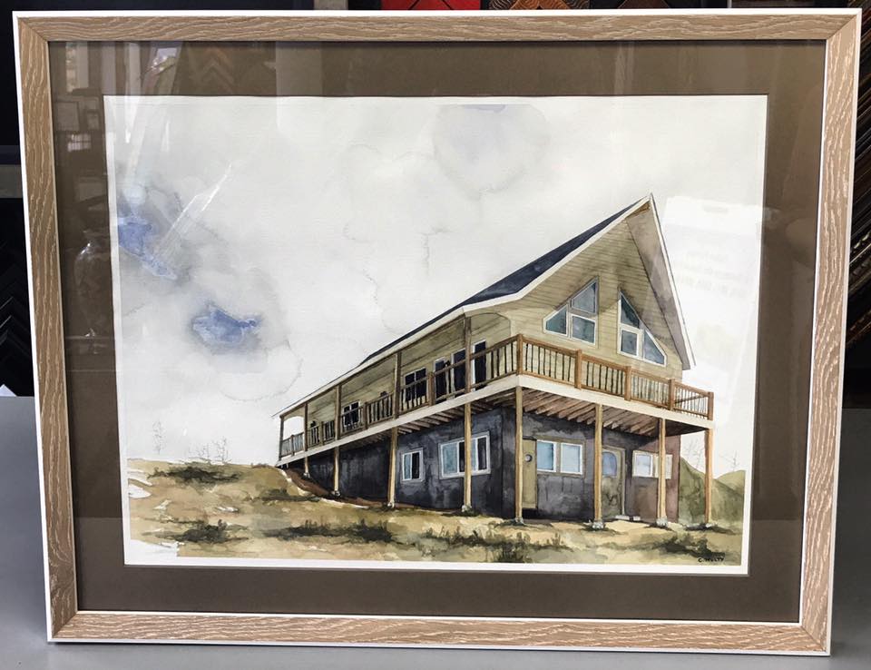 Watercolor Custom Framing Denver 