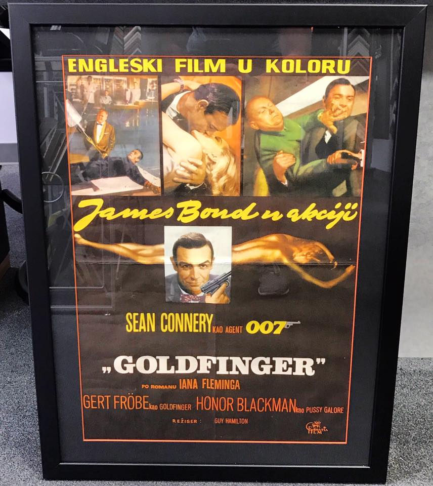 James Bond Framed Movie Poster 
