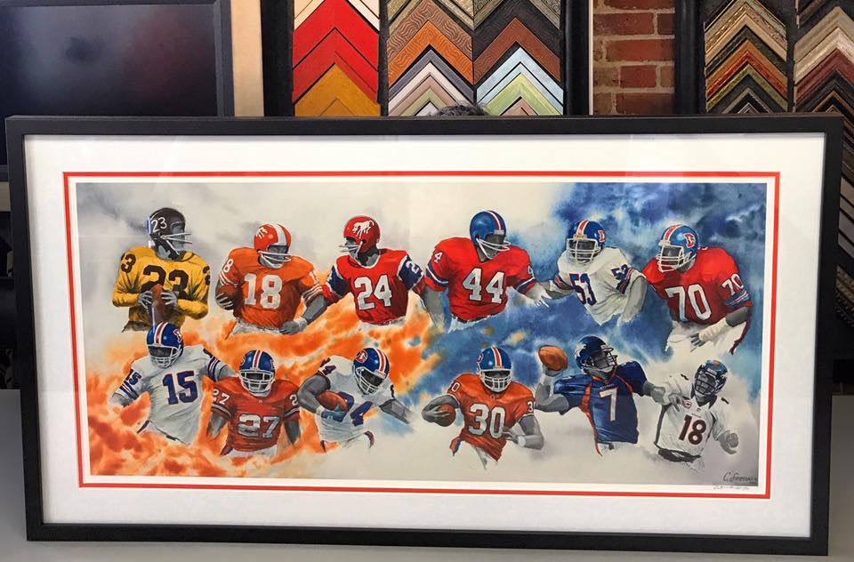 Sports Framing Denver Broncos 