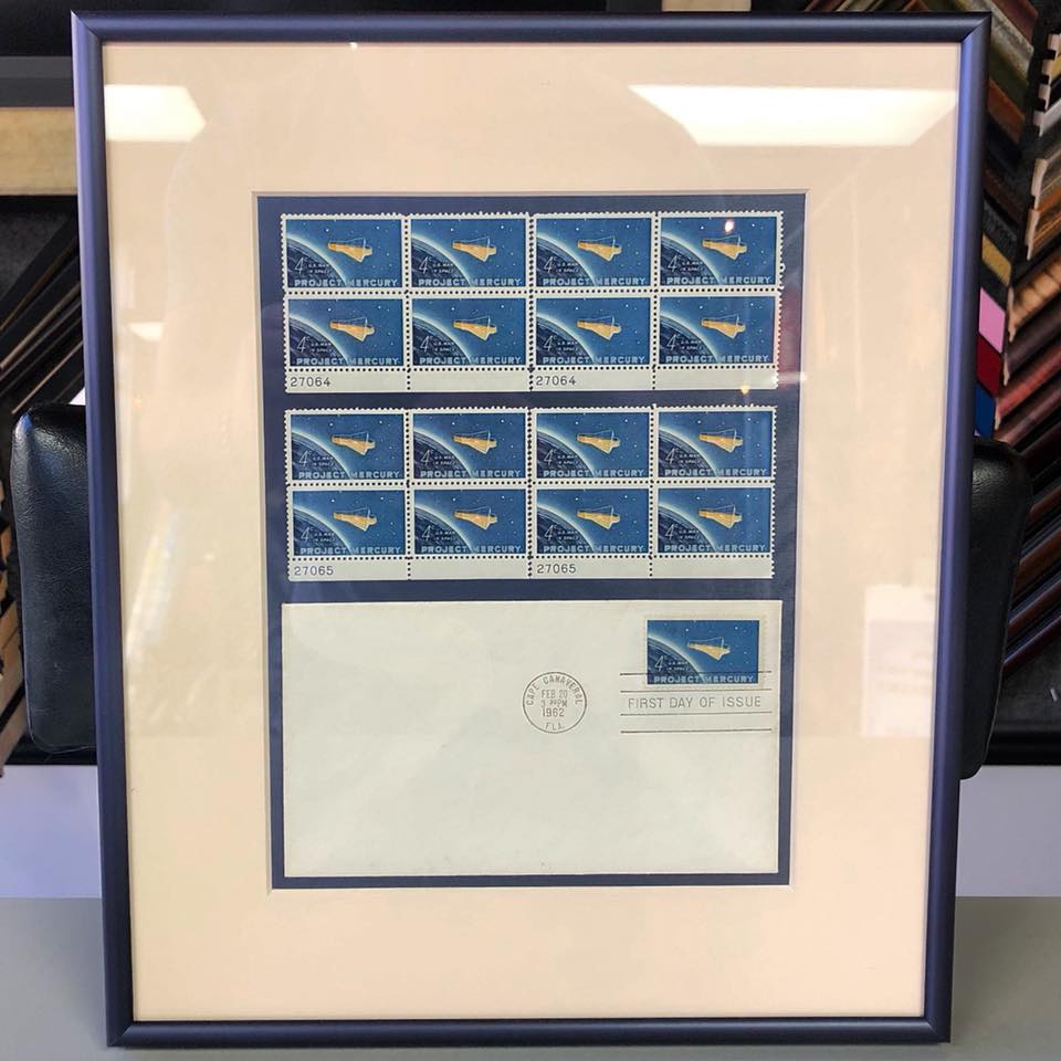 Custom Framed Stamps Denver 