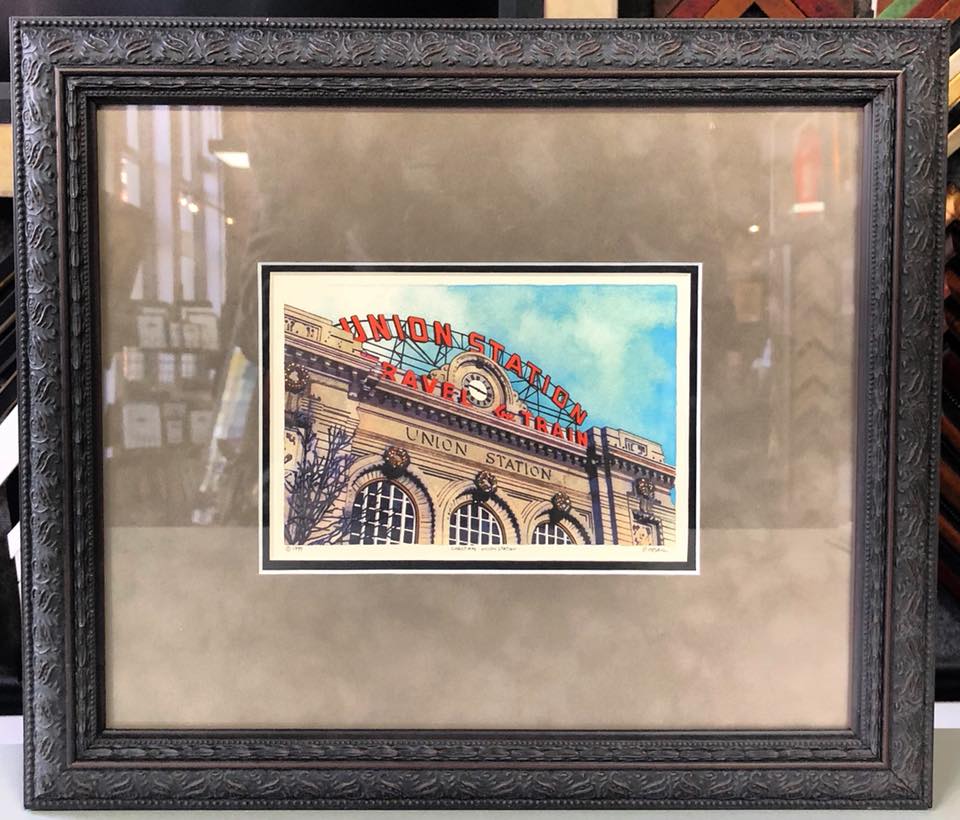 Denver Union Station Framed Art