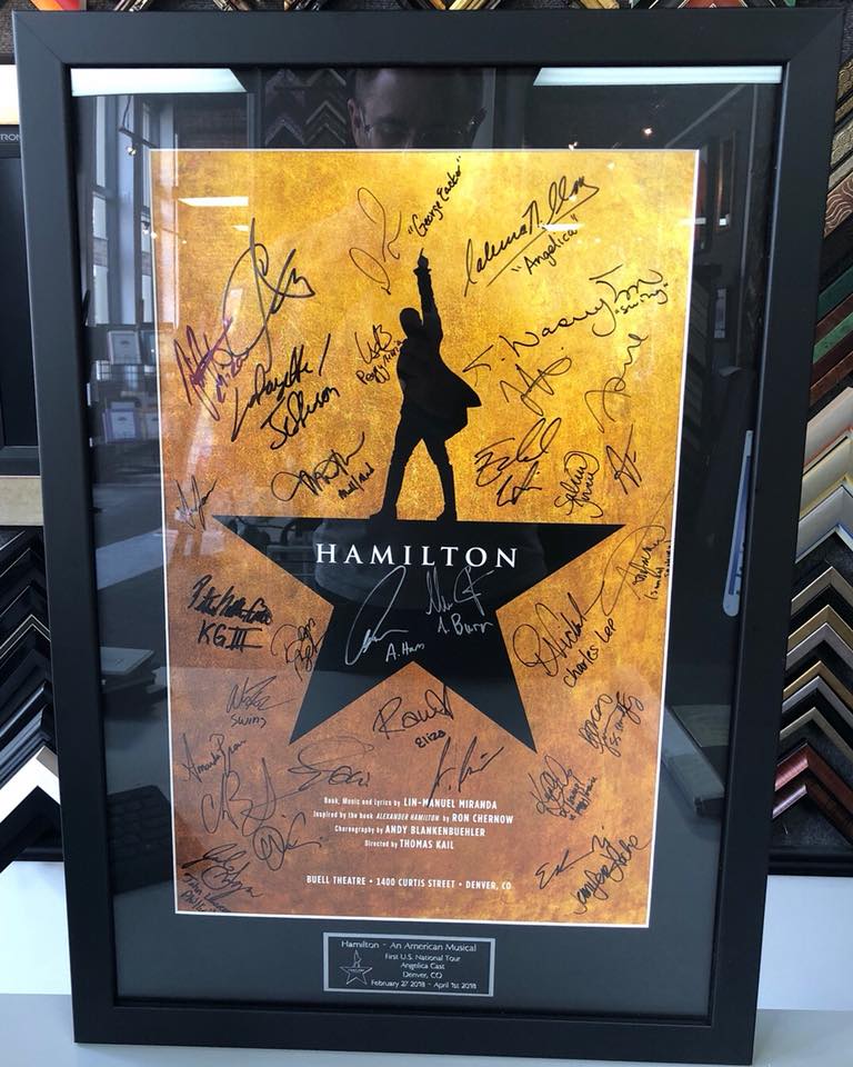 Hamilton Poster Framing Denver 