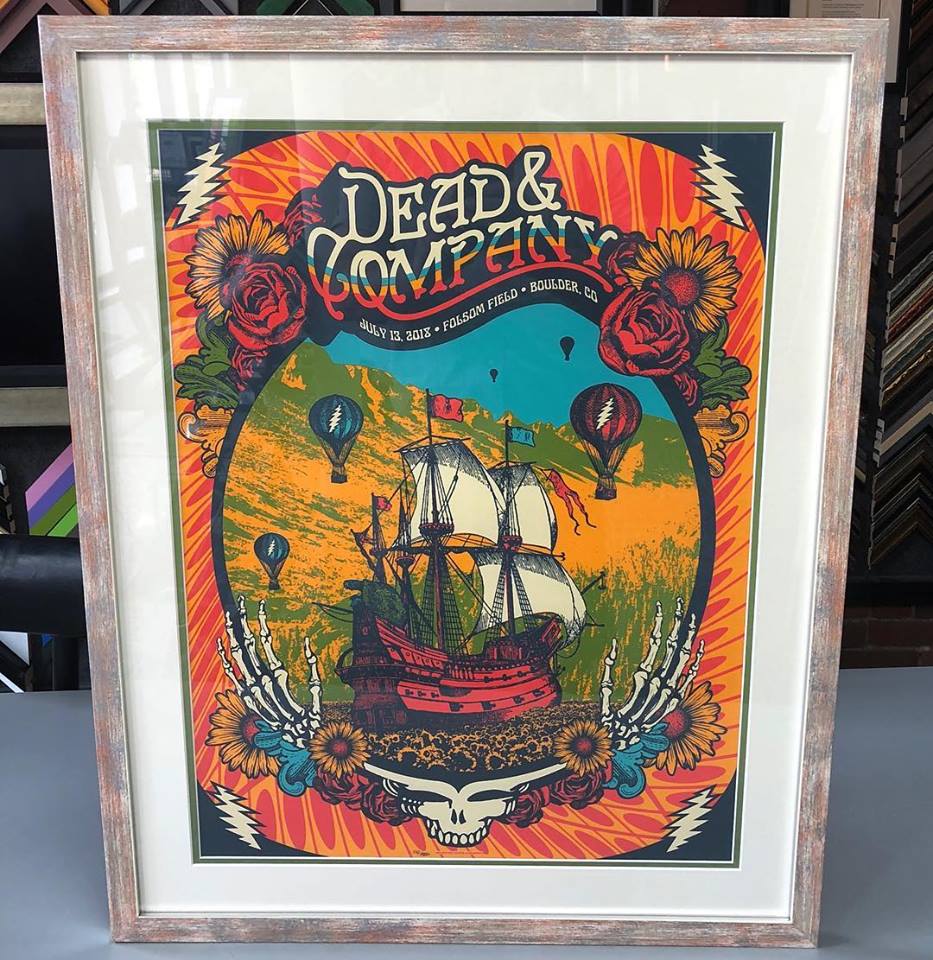 Dead & Company Custom Framed Print 