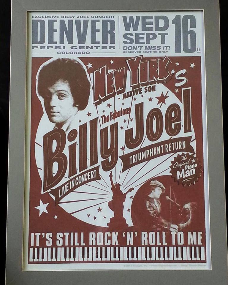 Concert Poster Framing Denver 